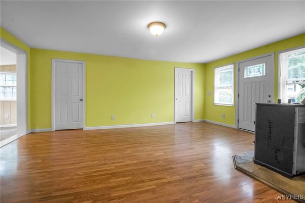 Empty room, Interior, Wood Texture Flooring