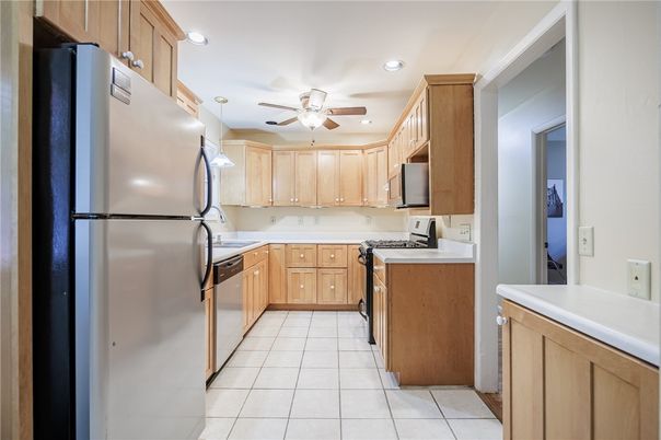 Interior, Kitchen, Recessed Lighting