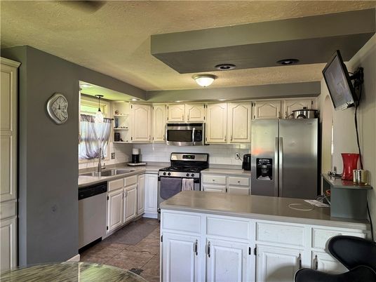 Interior, Kitchen, Stainless Steel Appliances