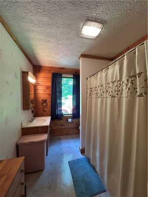 Bathroom, Interior, Wooden Walls