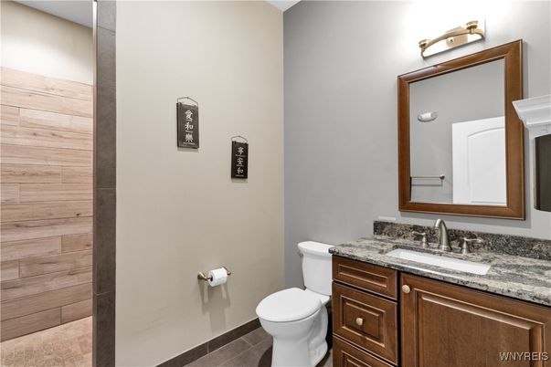 Bathroom, Interior, Wooden Walls