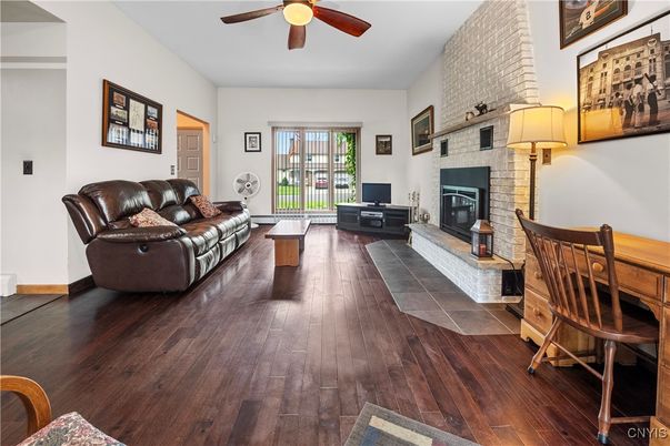 Fireplace, Interior, Living room, Wood Texture Flooring