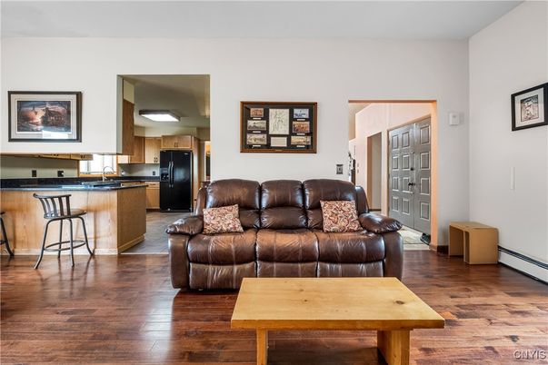 Interior, Kitchen, Living room, Wood Texture Flooring