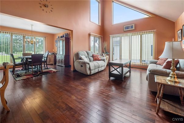 Chandelier, Dining room, Interior, Living room, Wood Texture Flooring