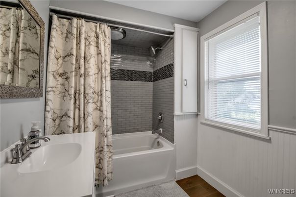 Bathroom, Interior, Wood Texture Flooring