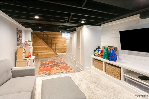 Interior, Recessed Lighting, Wooden Walls