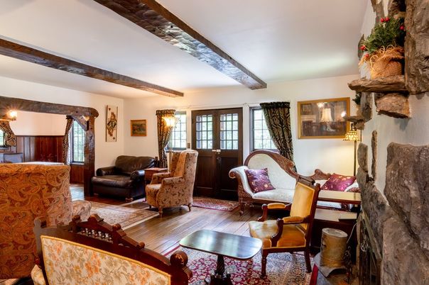 Interior, Living room, Piano, Wooden Beams, Wood Texture Flooring