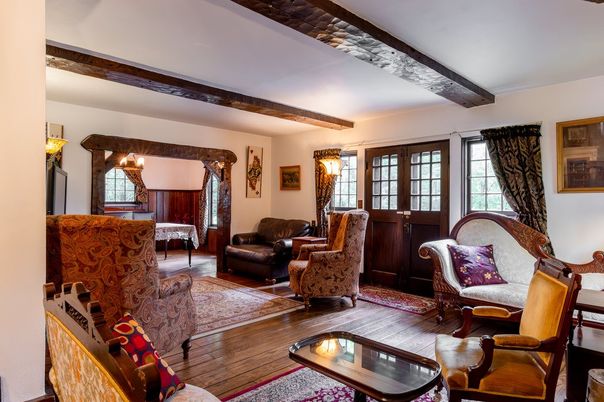 Interior, Living room, Wooden Beams, Wood Texture Flooring