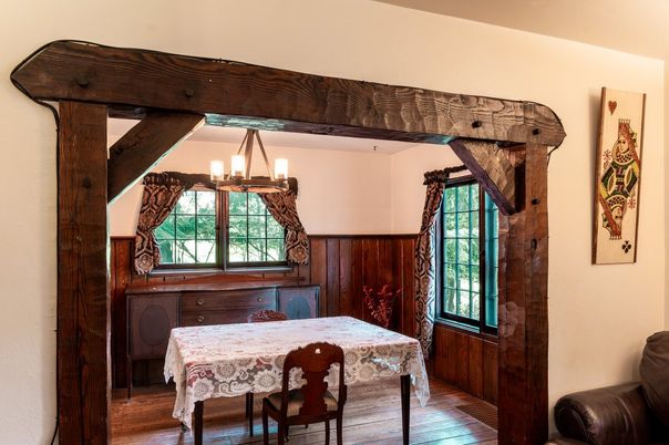 Chandelier, Interior, Wood Texture Flooring
