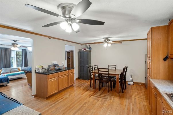 Dining room, Interior, Wood Texture Flooring