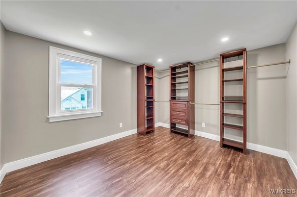 Interior, Recessed Lighting, Walk-in Closets, Wood Texture Flooring
