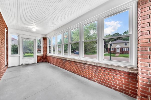Empty room, Interior, Stone Walls, Sun Room