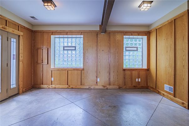Empty room, Interior, Wooden Walls