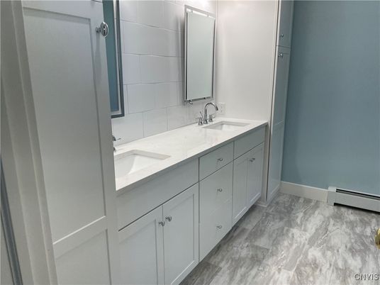 Bathroom, Dual Sink Vanities, Interior, Marble