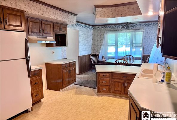 Dining room, Interior, Kitchen