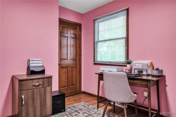 Home Office, Interior, Wood Texture Flooring