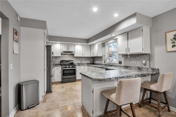 Interior, Kitchen, Recessed Lighting, Stainless Steel Appliances