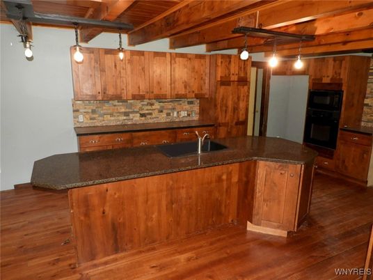 Interior, Kitchen, Pendant Lights, Wooden Beams, Wooden Ceilings, Wood Texture Flooring