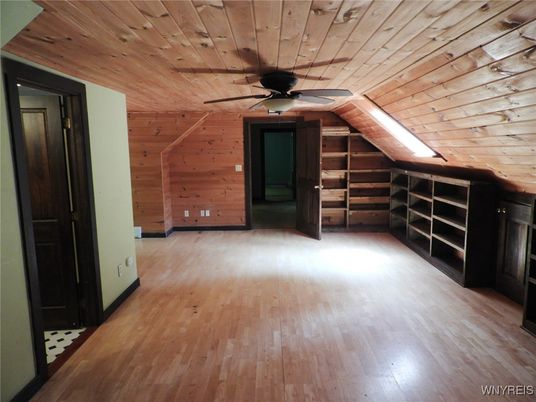 Empty room, Interior, Wooden Ceilings, Wood Texture Flooring, Wooden Walls