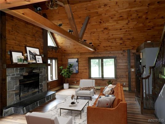 Fireplace, Interior, Living room, Wooden Beams, Wooden Ceilings, Wood Texture Flooring, Wooden Walls