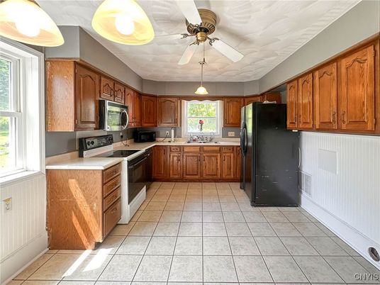 Interior, Kitchen, Pendant Lights