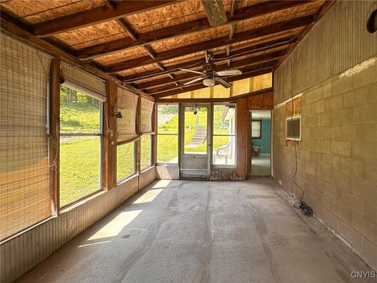 Interior, Stone Walls, Sun Room, Wooden Beams, Wooden Ceilings, Wooden Walls