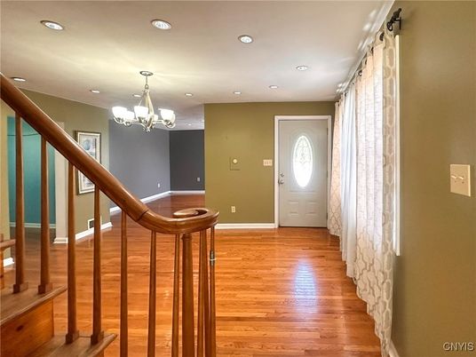 Chandelier, Interior, Recessed Lighting, Wood Texture Flooring
