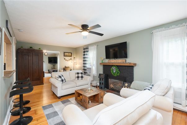 Fireplace, Interior, Living room, Wood Texture Flooring
