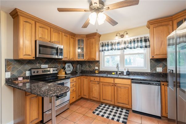 Interior, Kitchen, Stainless Steel Appliances