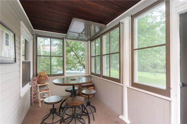 Interior, Sun Room, Wooden Ceilings