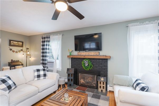 Fireplace, Interior, Living room, Wood Texture Flooring