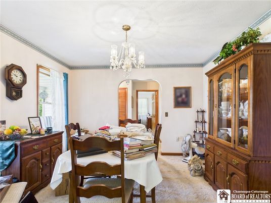 Chandelier, Dining room, Interior