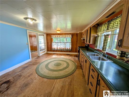 Empty room, Interior, Kitchen, Wood Texture Flooring