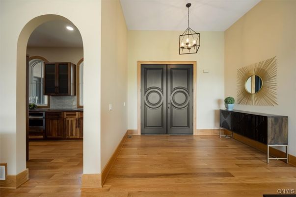 Interior, Pendant Lights, Recessed Lighting, Wood Texture Flooring