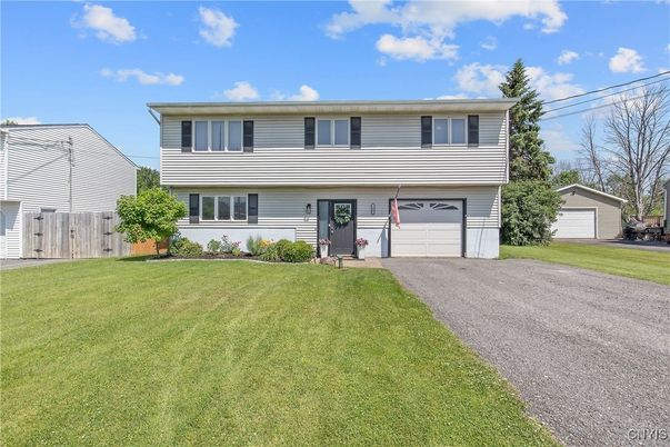Attached, Detached Garage, Exterior, Facade, Raised Ranch