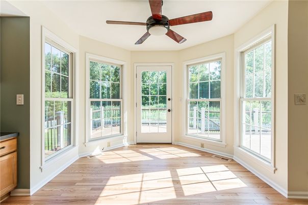 Empty room, Interior, Wood Texture Flooring