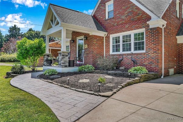 Exterior, Facade, Brick Facade, Tudor Revival