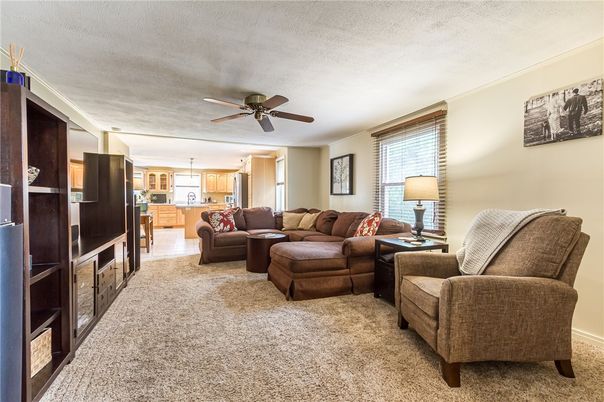 Interior, Kitchen, Living room