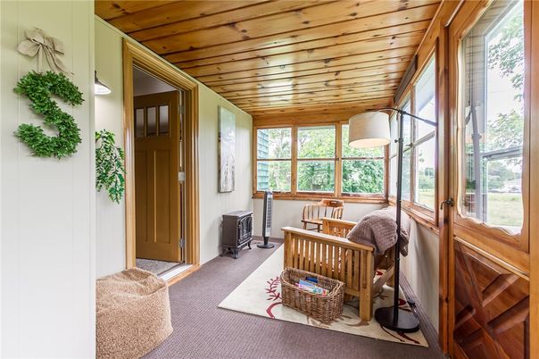 Interior, Sun Room, Wooden Ceilings