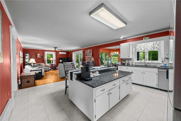 Interior, Kitchen, Living room, Wood Texture Flooring
