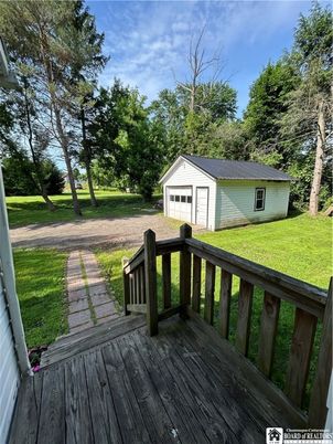 Backyard, Detached Garage, Exterior