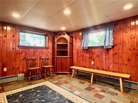 Game Room, Interior, Recessed Lighting, Wooden Walls