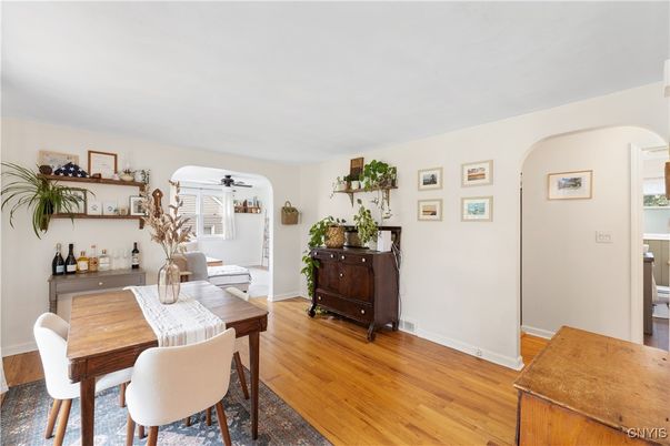 Dining room, Interior, Wood Texture Flooring