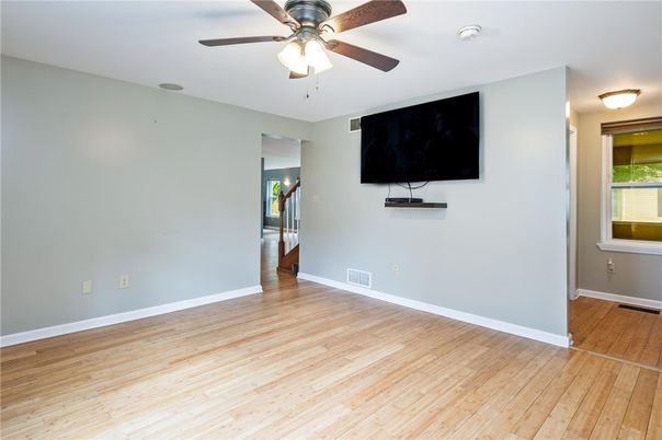 Empty room, Interior, Wood Texture Flooring