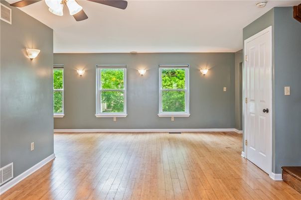 Empty room, Interior, Wood Texture Flooring