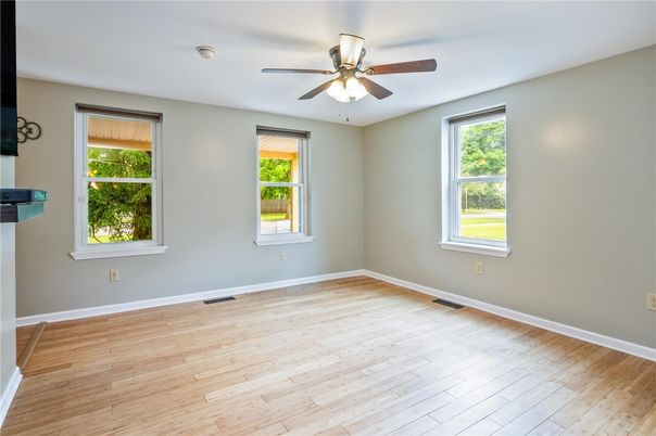 Empty room, Interior, Wood Texture Flooring