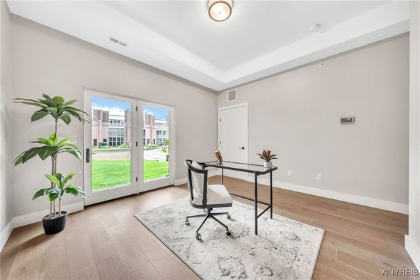 Home Office, Interior, Wood Texture Flooring