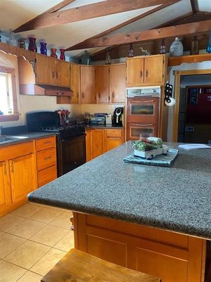 Interior, Kitchen, Wooden Beams