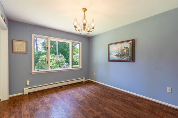 Chandelier, Empty room, Interior, Wood Texture Flooring