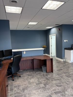 Home Office, Interior, Recessed Lighting